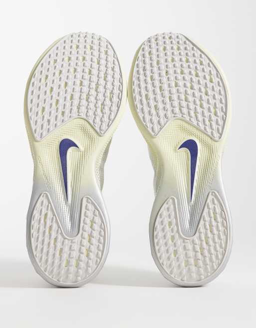 Nike Ava X trainers in white and silver, 5 of 5