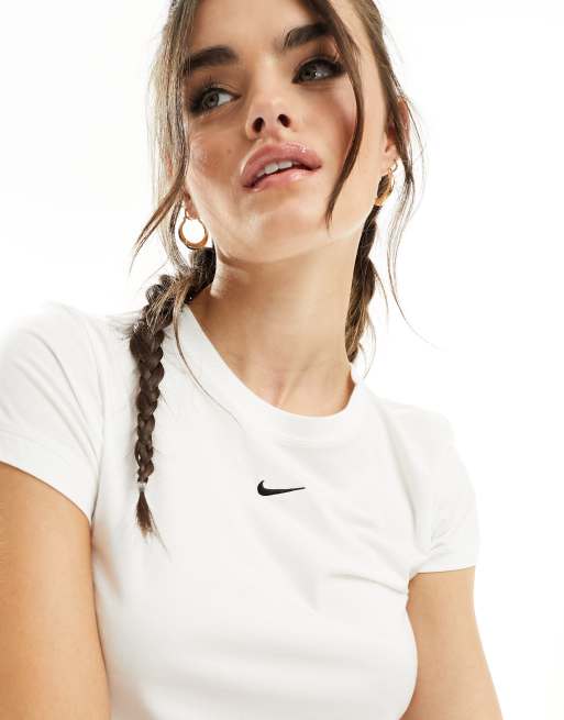 Nike baby t-shirt in white, 3 of 4