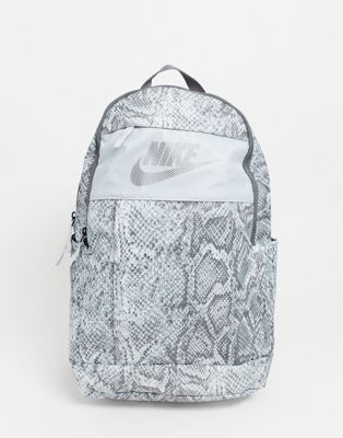 nike snake print backpack