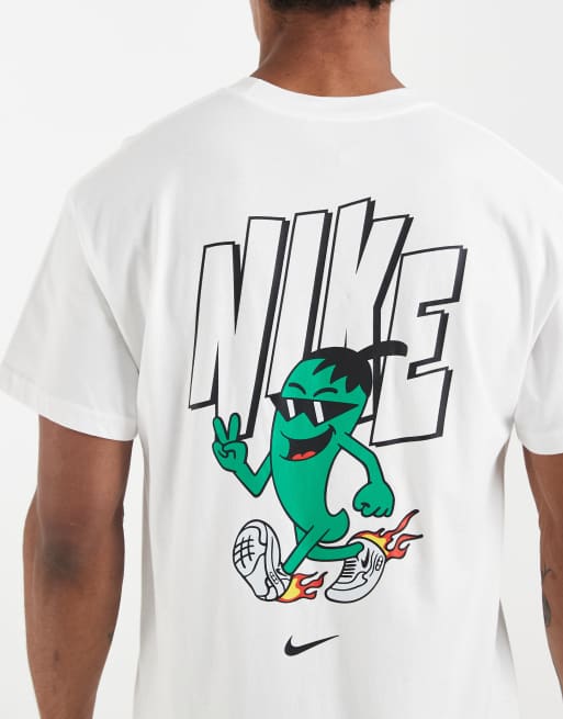 Nike backprint chilli logo oversized t-shirt in white, 5 of 5
