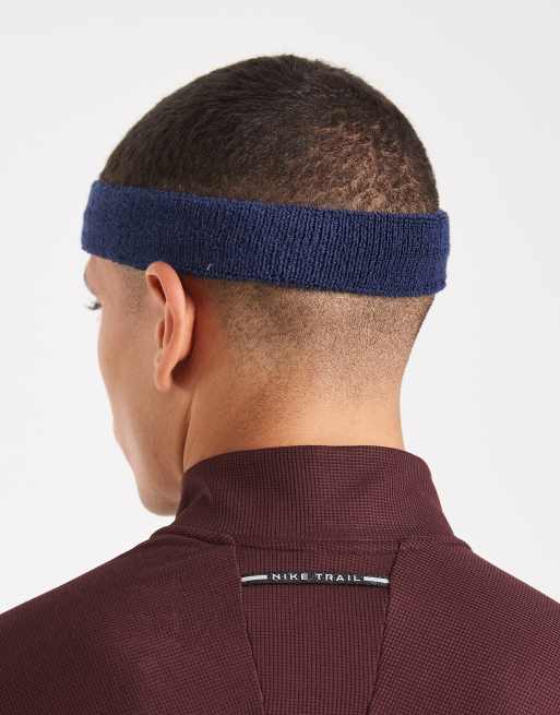 Nike - Bandeau classique à logo - Bleu marine, 3 de 3