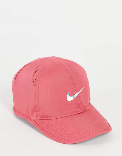 Pink store hat nike