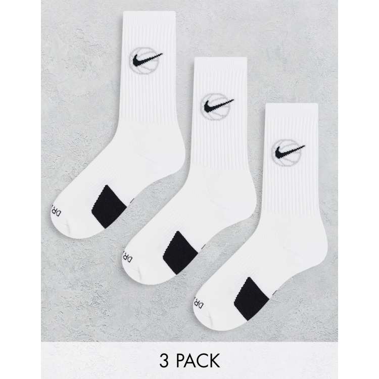 White nike best sale performance socks