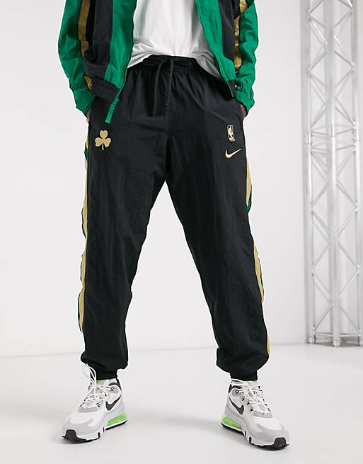 enclose The other day blouse Nike Basketball Boston Celtics NBA tracksuit in black/green | ASOS