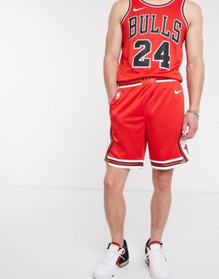 Nike - Basketball Chicago Bulls NBA - Røde shorts