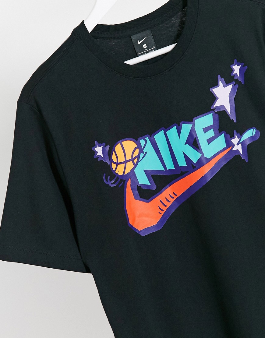 Nike Basketball City Exploration Series t-shirt in black