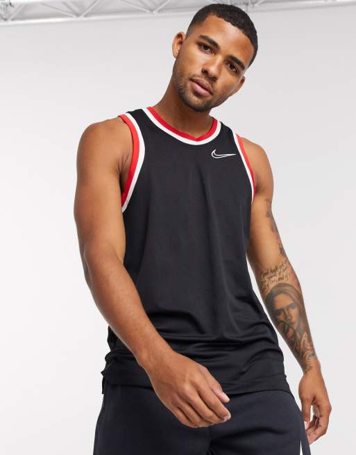 Nike black shop basketball jersey