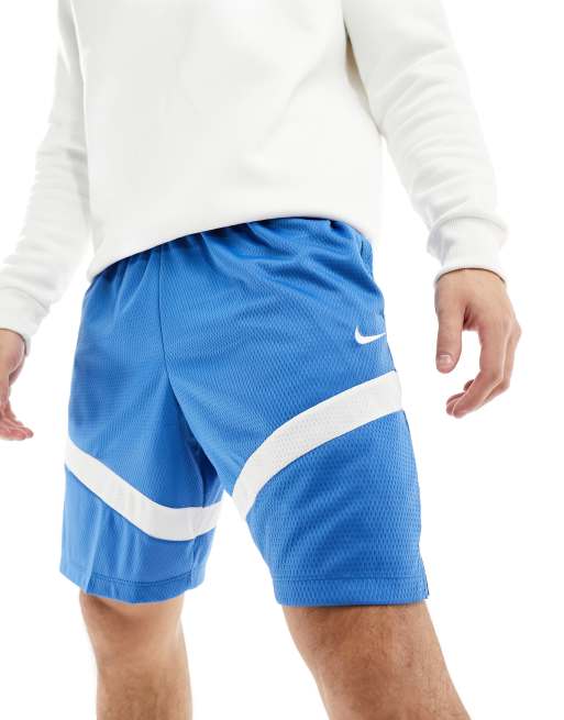 Nike Basketball DNA 8inch shorts in blue multi