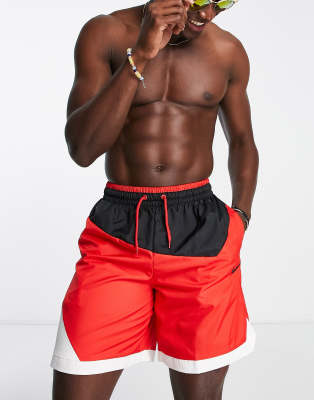 Nike Basketball Nike Basketball DNA cut and sew shorts in red