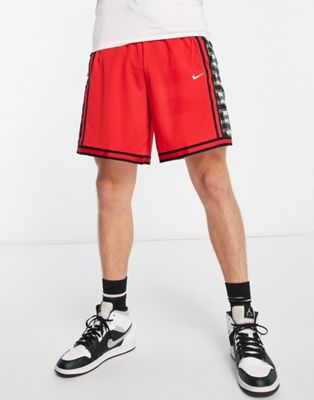 Nike Basketball DNA + Dri-FIT shorts in red - ASOS Price Checker