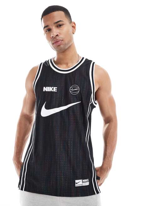 Nike Basketball DNA Dri Fit unisex jersey in black ASOS