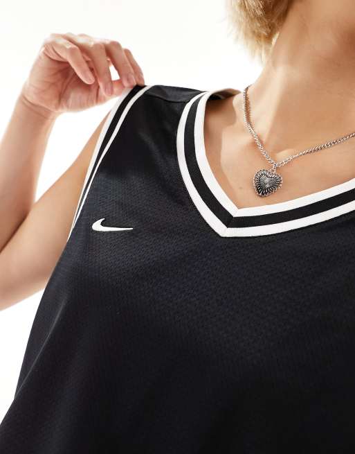 Nike Basketball DNA Dri FIT Unisex sportshirt in zwart ASOS