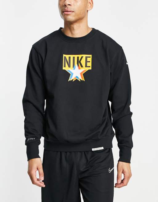 Nike Basketball DNA graphic sweat in black