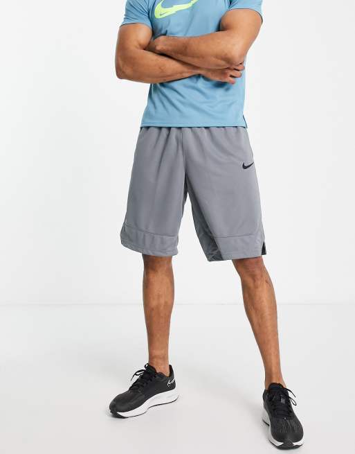 Nike grey basketball store shorts