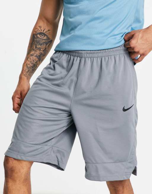 Nike basketball deals shorts grey