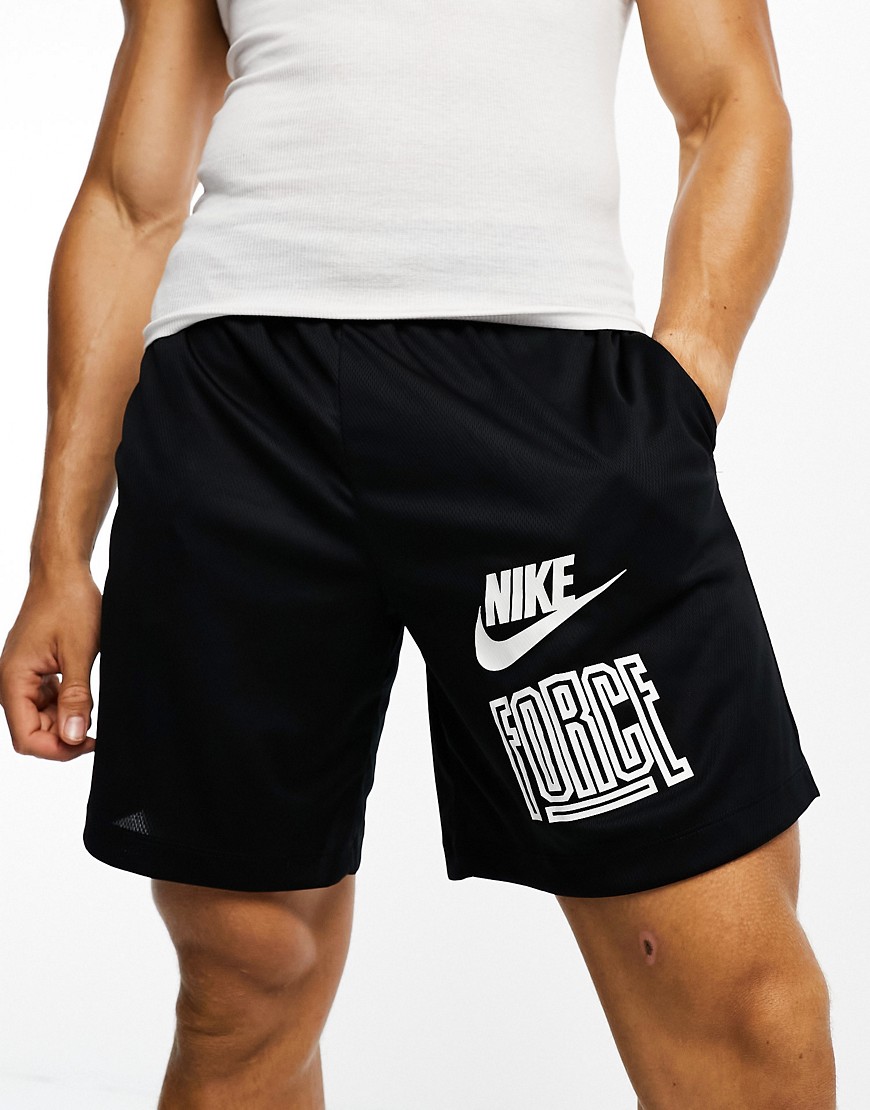 Nike Basketball Dri-fit 8inch Shorts In Black