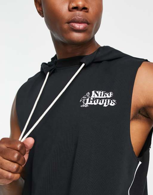 Nike hooded best sale sleeveless top