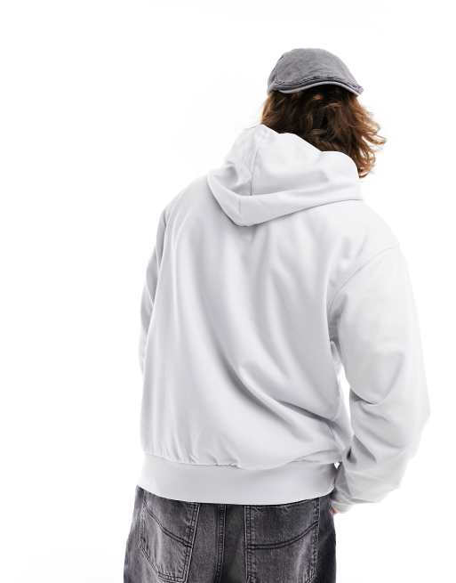 Nike Basketball Dri-Fit graphic hoodie in gray