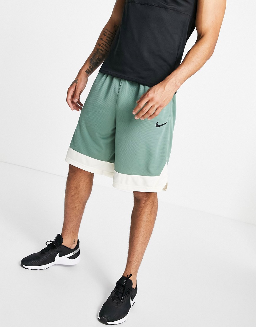 Nike Basketball Dri-FIT Icon shorts in green