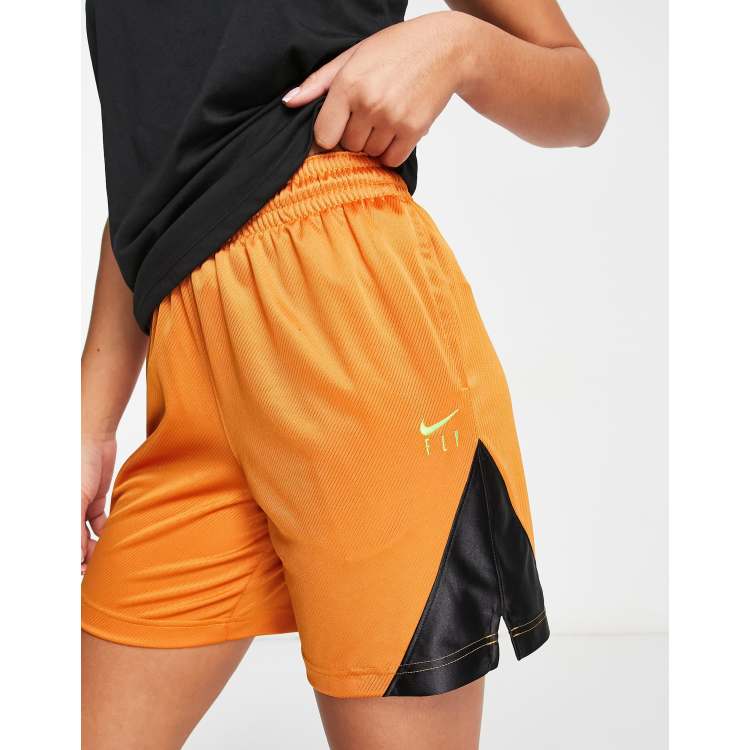 Orange nike hot sale tempo shorts