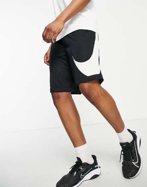 Nike big best sale swoosh short