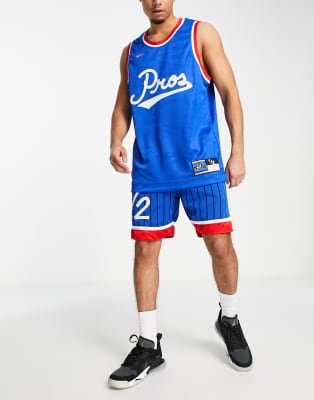 Nike Basketball Dri-FIT Lil Penny shorts in blue | ASOS