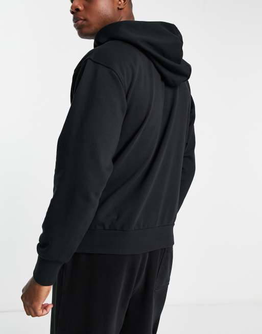 PURSUE FITNESS Icon Tapered Hoodie Black