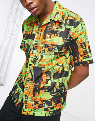 Nike Basketball Nike Basketball Dri-Fit printed shirt in green
