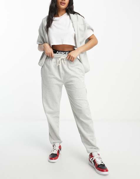 Gray nike outlet sweatpants womens