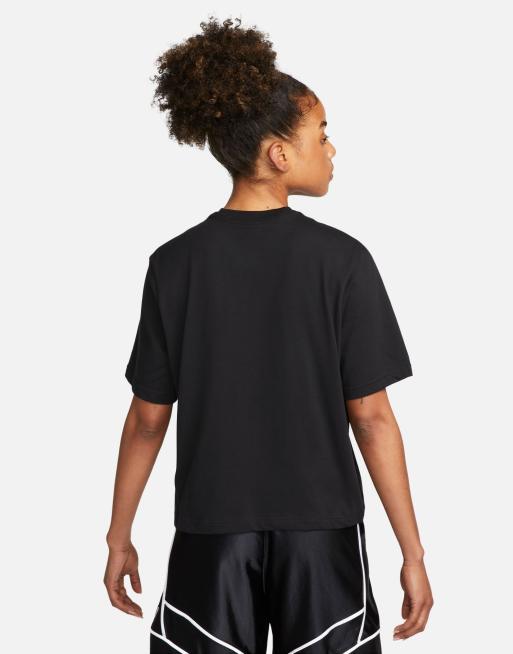Tシャツ・カットソー NIKE / DRY-FIT BASKETBALL NIKE LOGO T-SHIRT BLACK BIG SIZE Nike Basketball Dri-FIT Pack T-shirt in black | ASOS