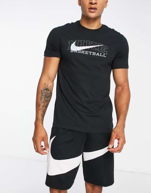 Nike Dri-Fit T-Shirt/Shorts Set Black – StockUK