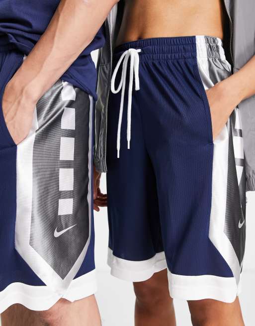 Navy nike elite shorts sale