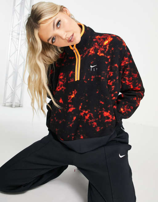 Nike Half Zip Print Pullover