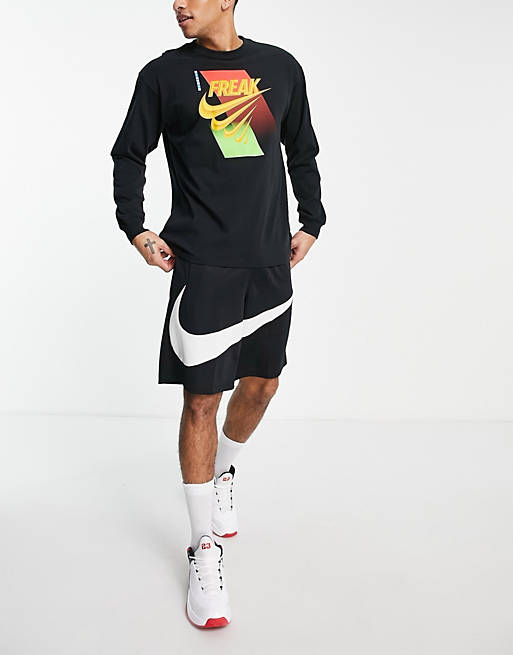  Nike Basketball Freak long sleeve t-shirt in black 