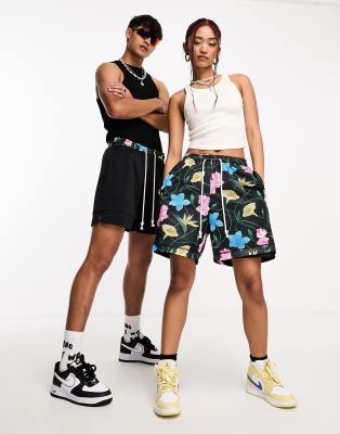 Nike Basketball Giannis DNA Dri-Fit AOP unisex reversible shorts in black - ASOS Price Checker