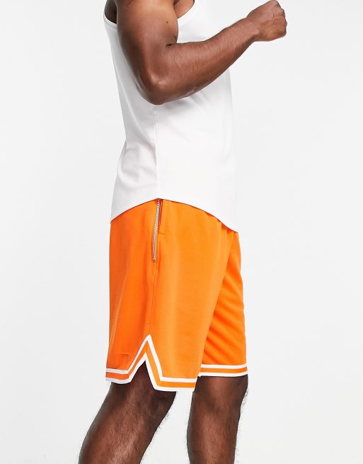 Orange nike sale basketball shorts