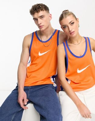 Nike Basketball Icon+ Dri-Fit unisex jersey in orange