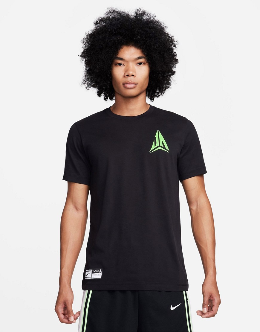 Nike Basketball Ja Morant Dri-Fit graphic t-shirt in black