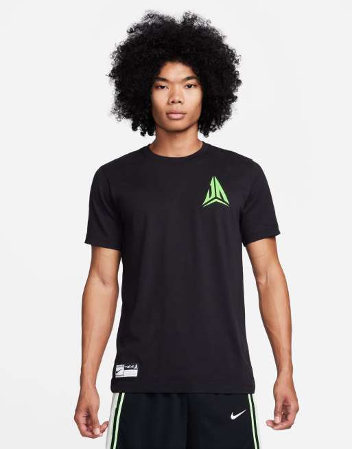 Nike Basketball - Ja Morant Dri-FIT - Sort T-shirt med grafisk print 