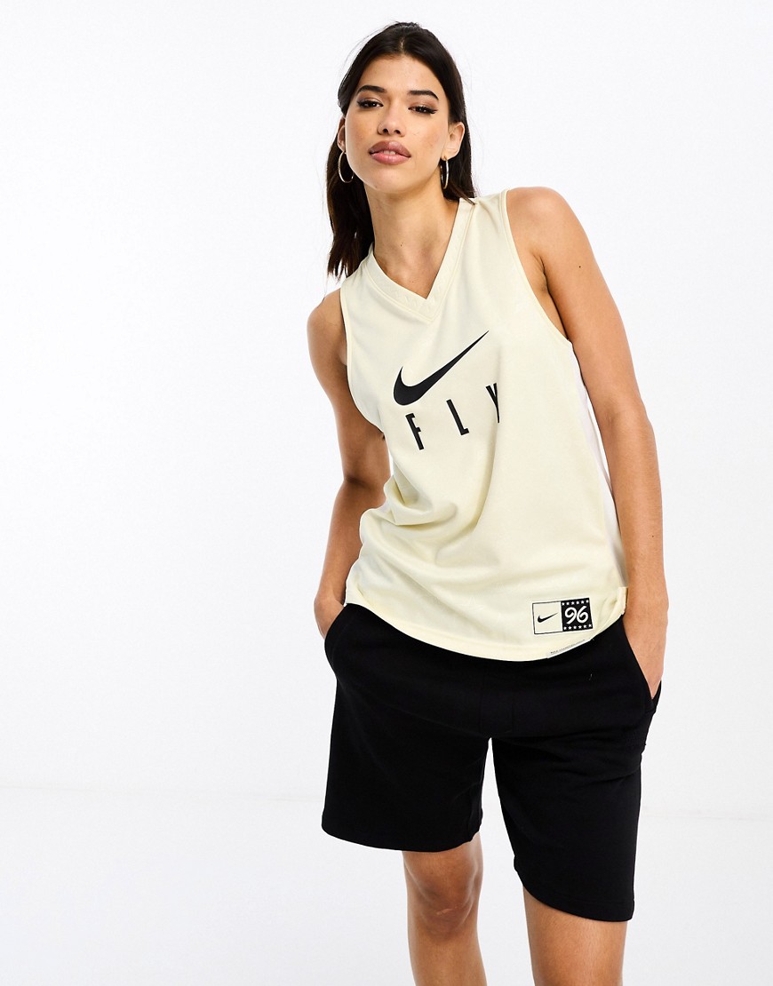 Nike Basketball jersey in stone-Neutral