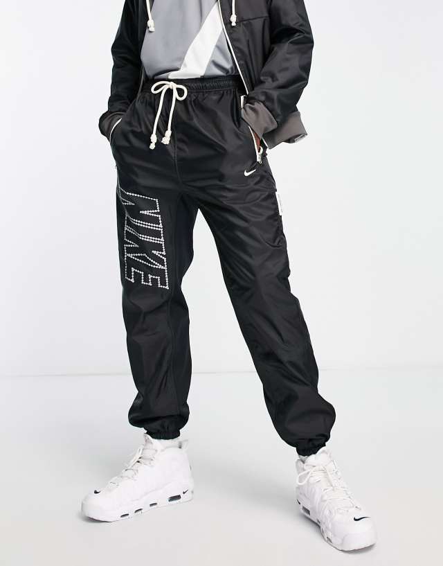 Nike Basketball joggers in black