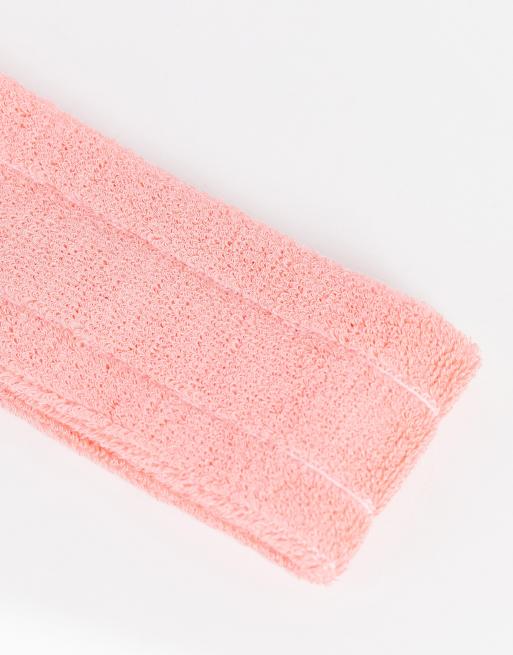 Nike Basketball - Jordan - Bandeau molletonné en tissu éponge - Rose, 4 de 4