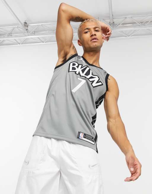 Nets grey sale jersey