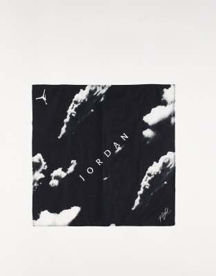 Nike Basketball Jordan printed flight bandana in black - ASOS Price Checker