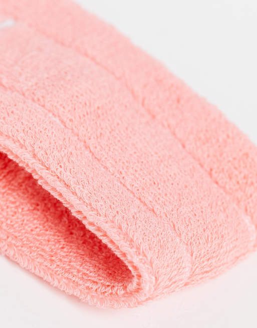 Nike Basketball – Jordan – Schweiß-Stirnband aus Frottee in Rosa, 2 von 4
