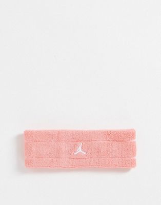 Nike Basketball Jordan terry sweat headband in pink