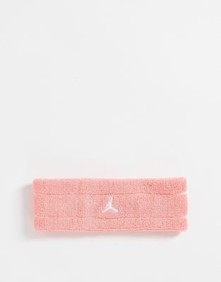 Nike Basketball Jordan terry sweat headband in pink