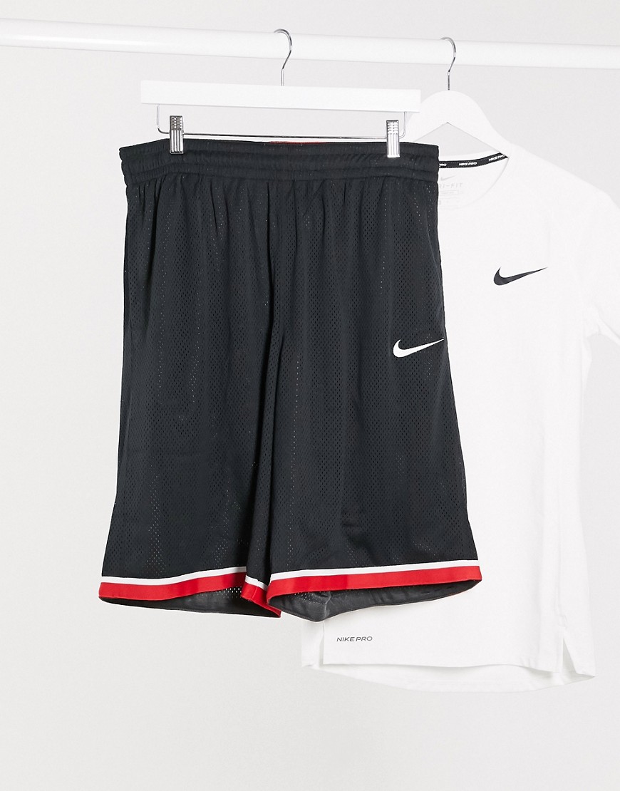 Nike Basketball - Klassieke short in zwart