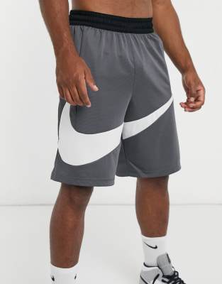 grey nike basketball shorts