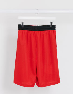 large swoosh nike shorts